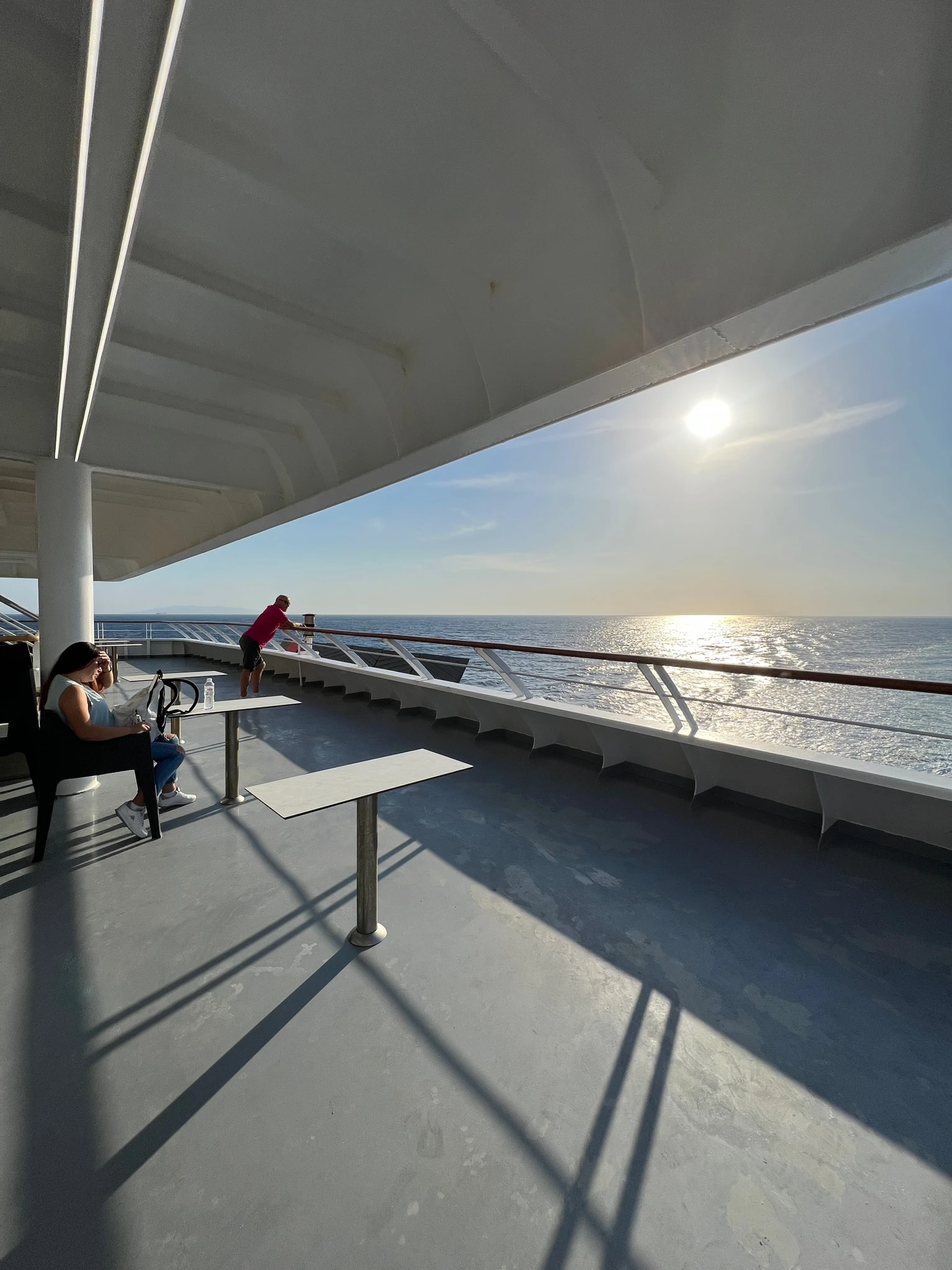 Ferry to Andros island